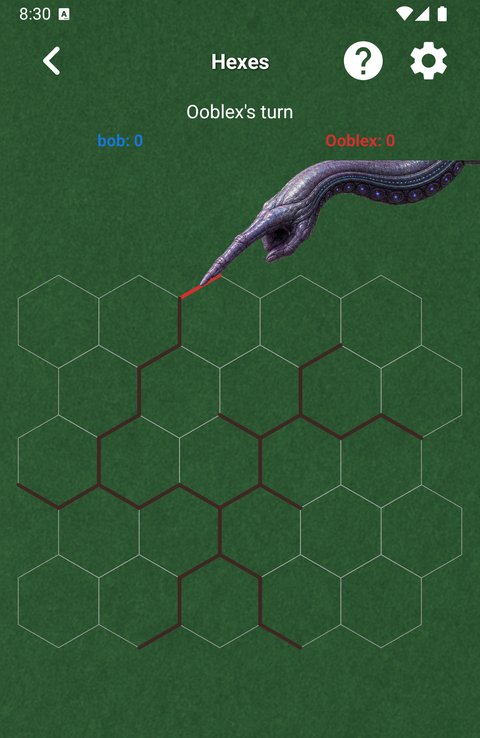 Hexes gameplay screenshot
